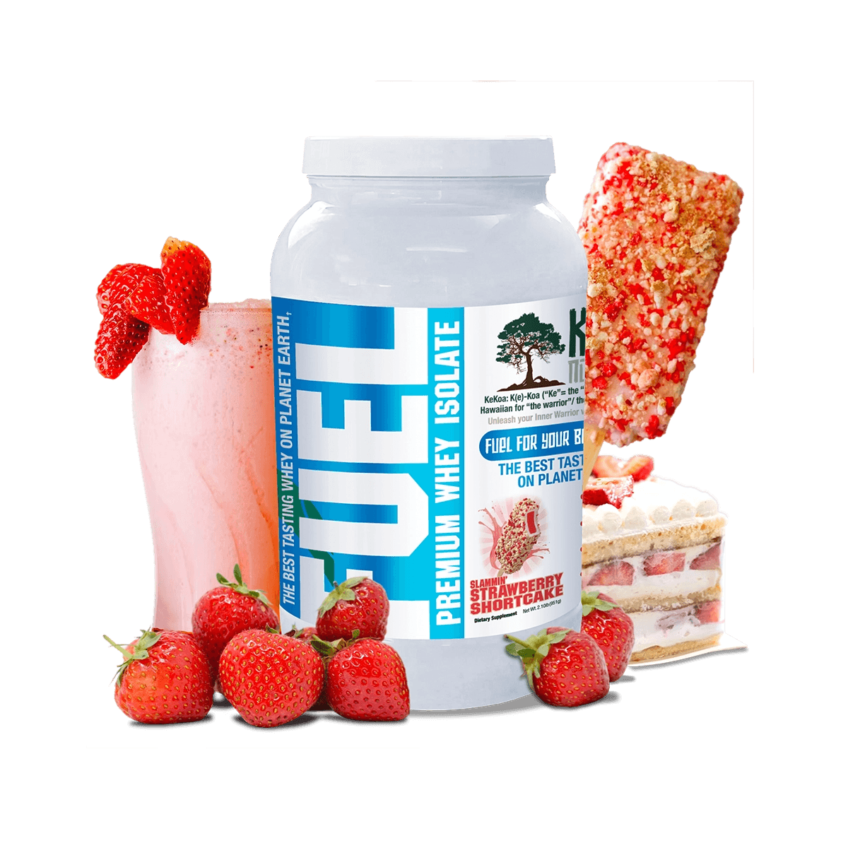 FUEL: Premium Whey Isolate - Slammin' Strawberry Shortcake