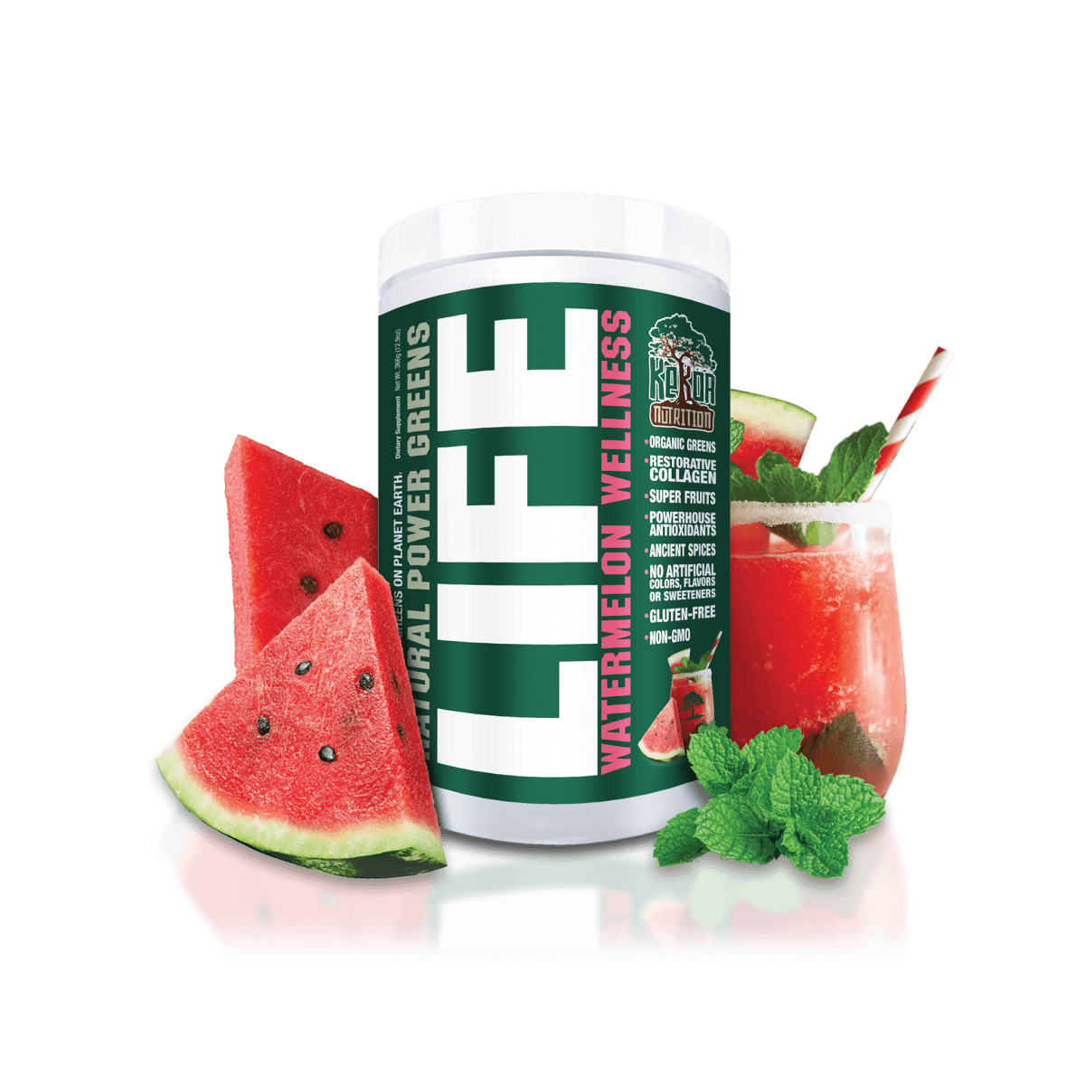 LIFE Natural Power Greens - Watermelon