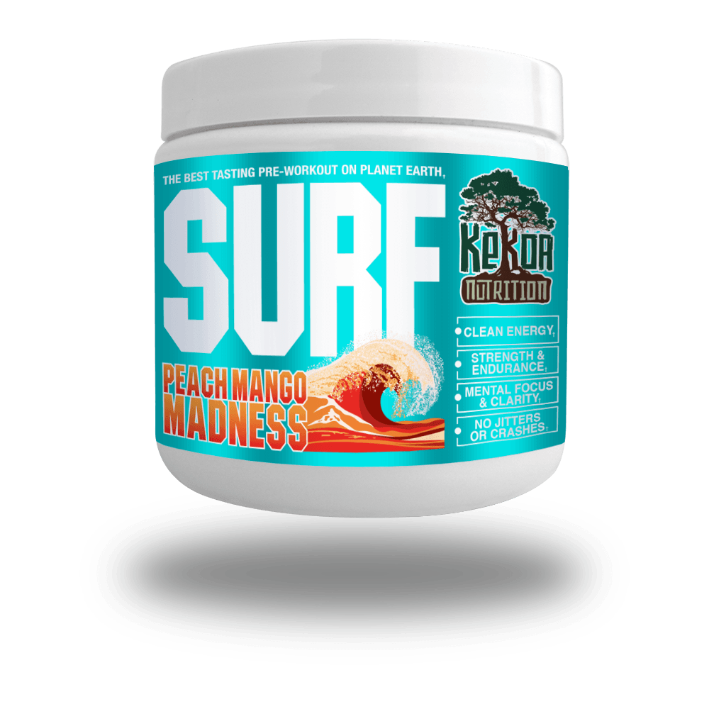 SURF: Clean Energy Preworkout – KeKoa Nutrition