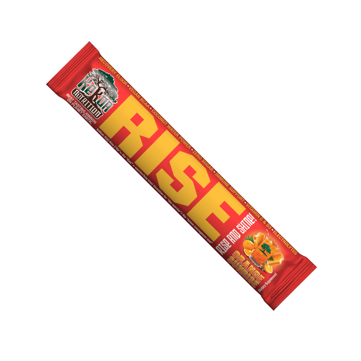Travel with RISE - Orange Sunrise