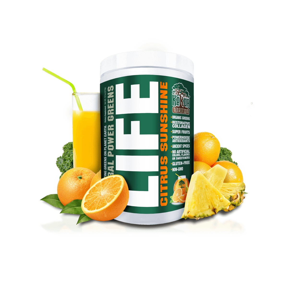 LIFE Natural Power Greens - Citrus
