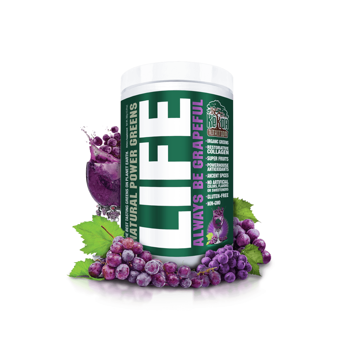 LIFE Natural Power Greens - Grape