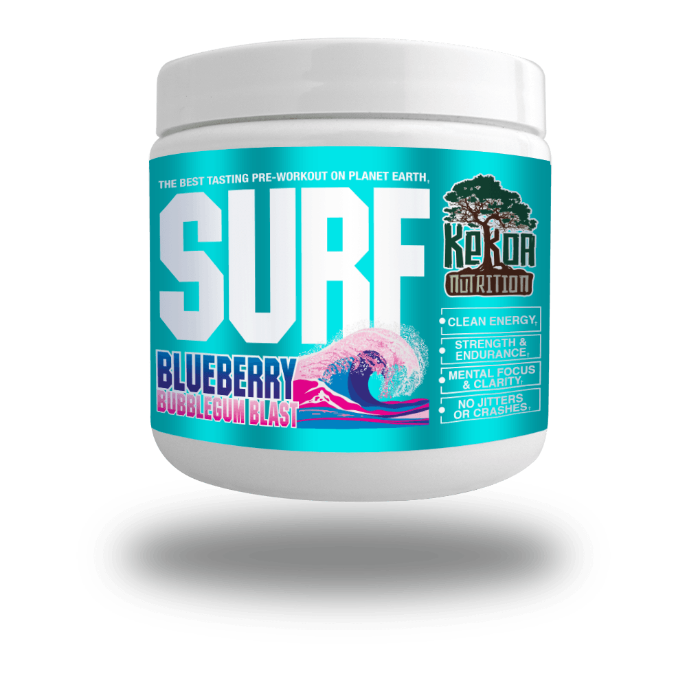 SURF: Clean Energy Preworkout - Blueberry Bubblegum Blast